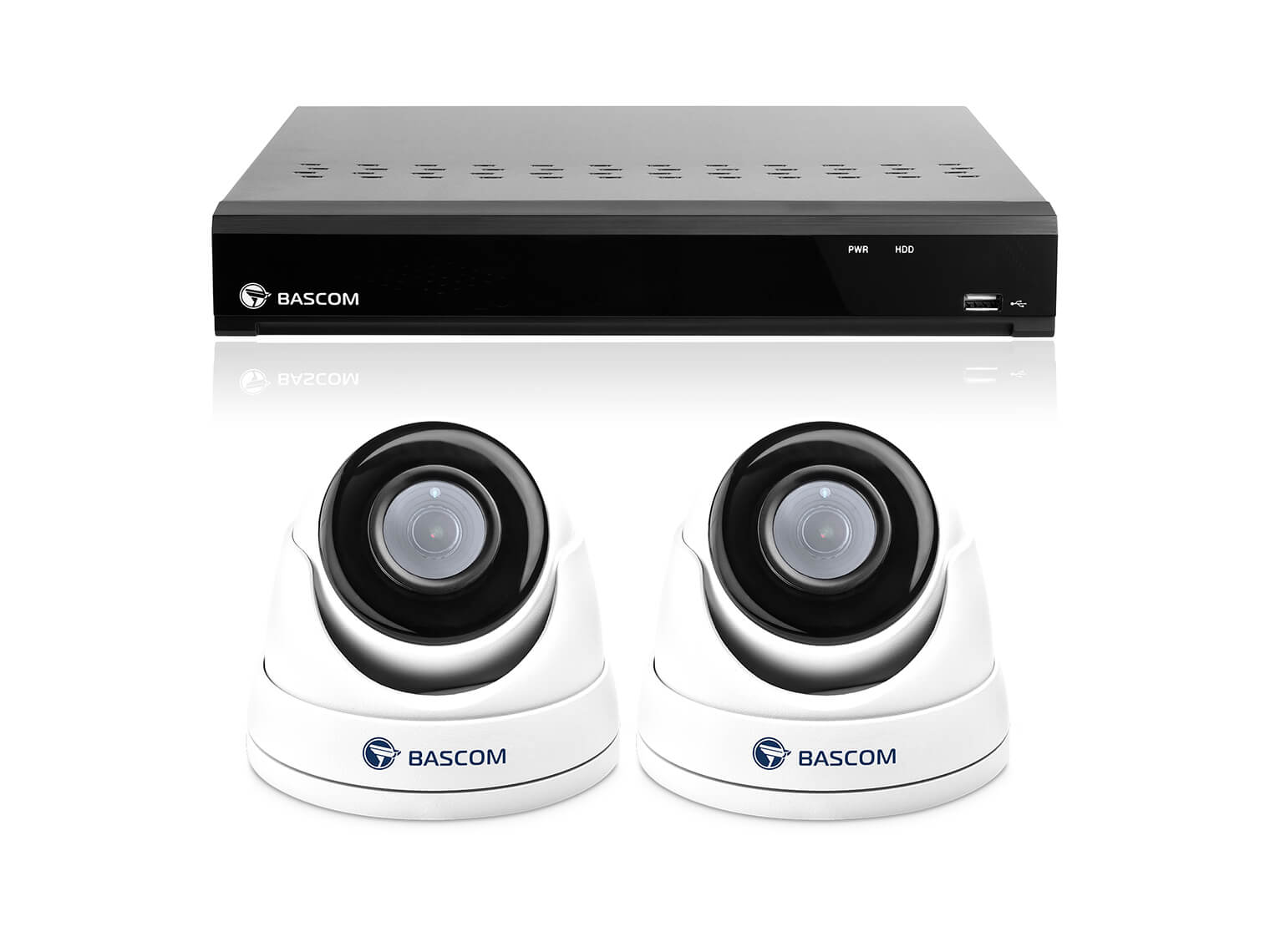 Système sans fil à 2 dômes