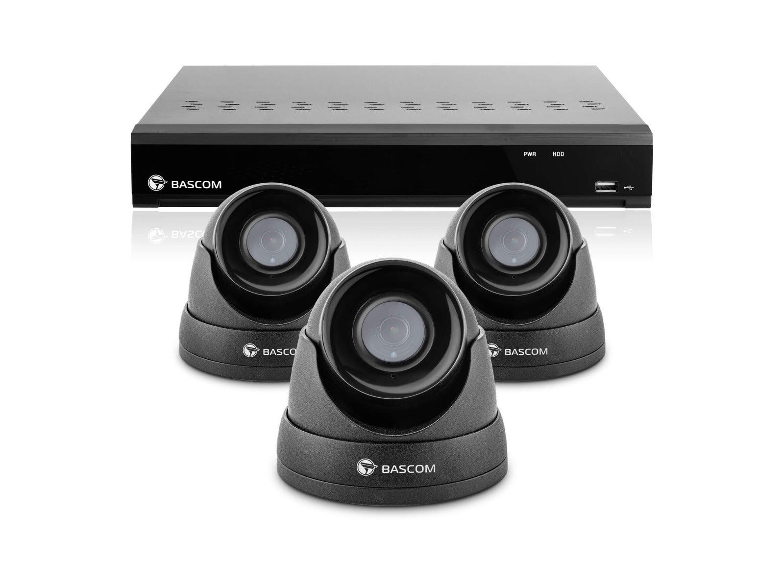 Système sans fil à 3 dômes