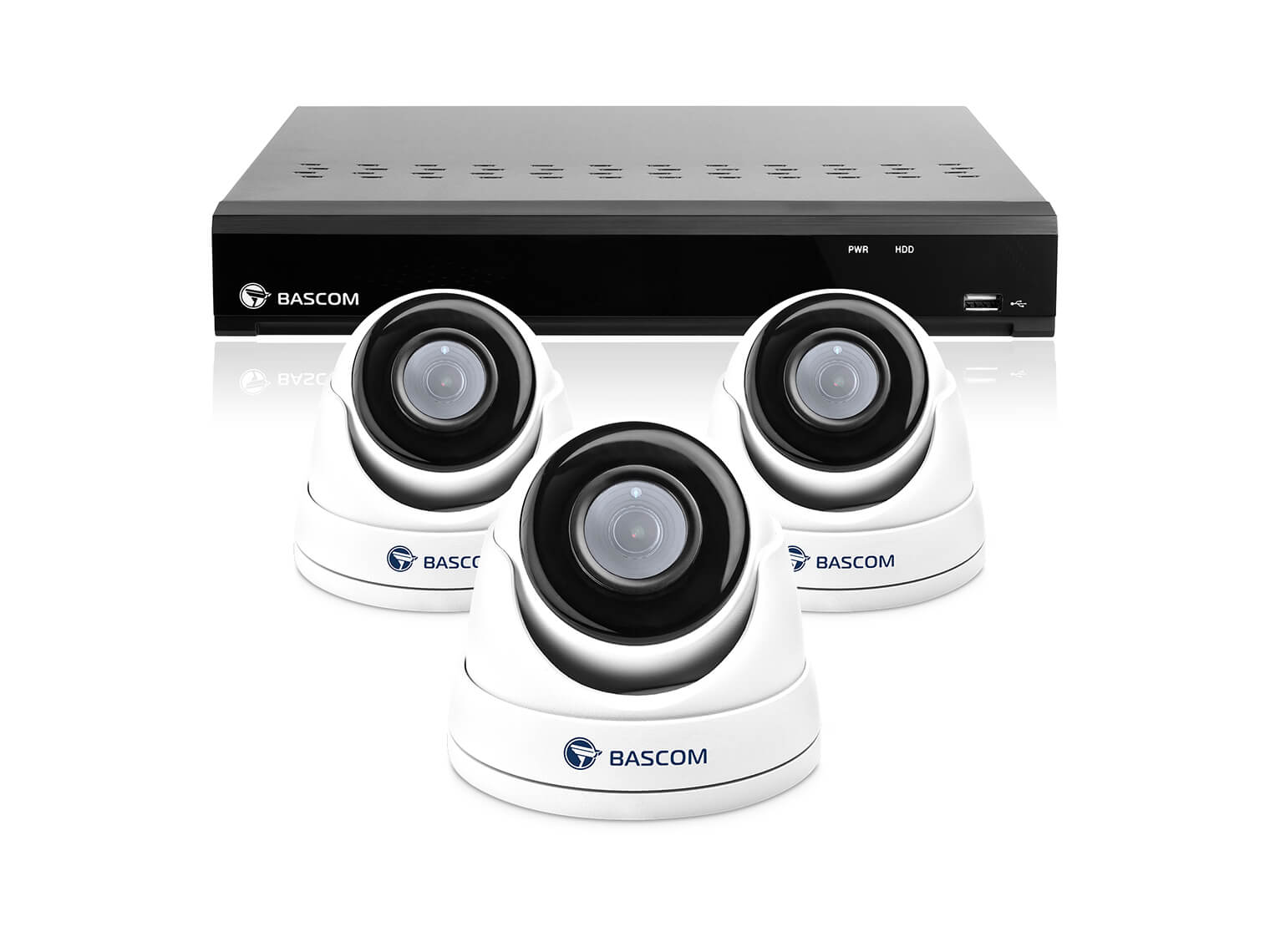 Système sans fil à 3 dômes