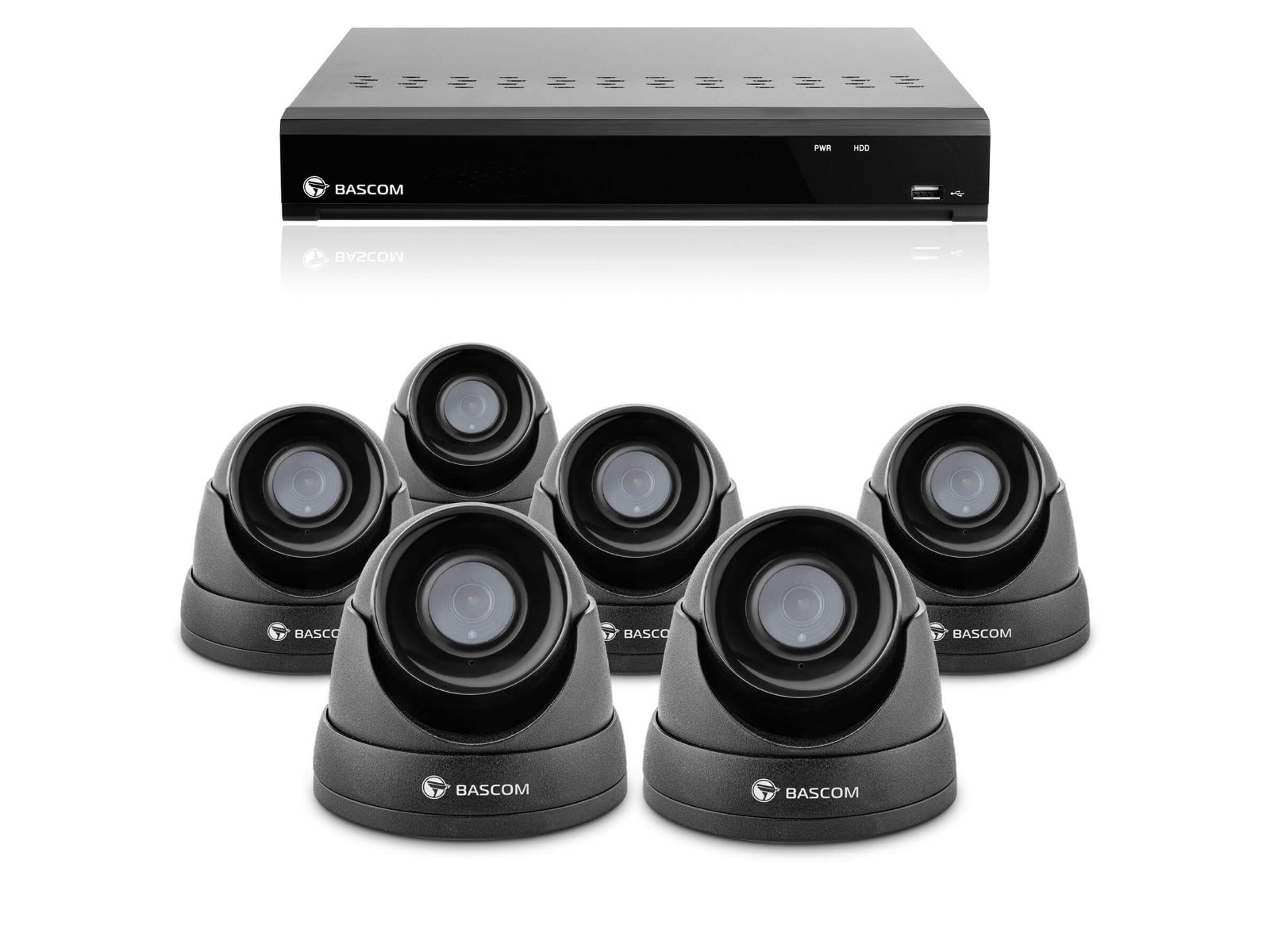 Système sans fil à 6 dômes