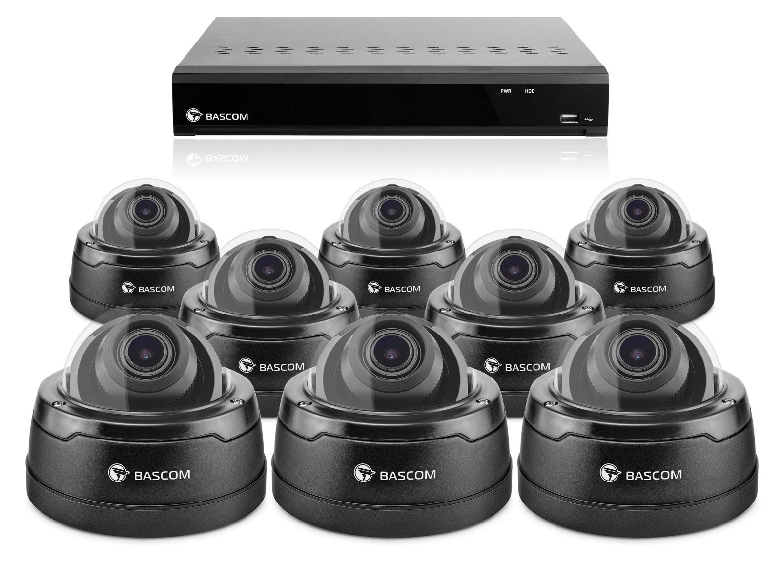 Système filaire à 8 dômes PRO